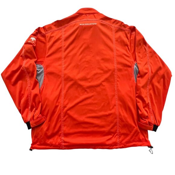 Sun Mountain RainFlex LT Pullover Windbreaker Jacket XL Beaver Brook Golf Logo - Picture 3 of 13